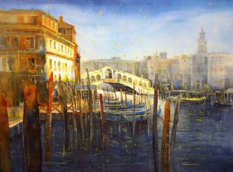 Ponte Di Rialto, Venedig